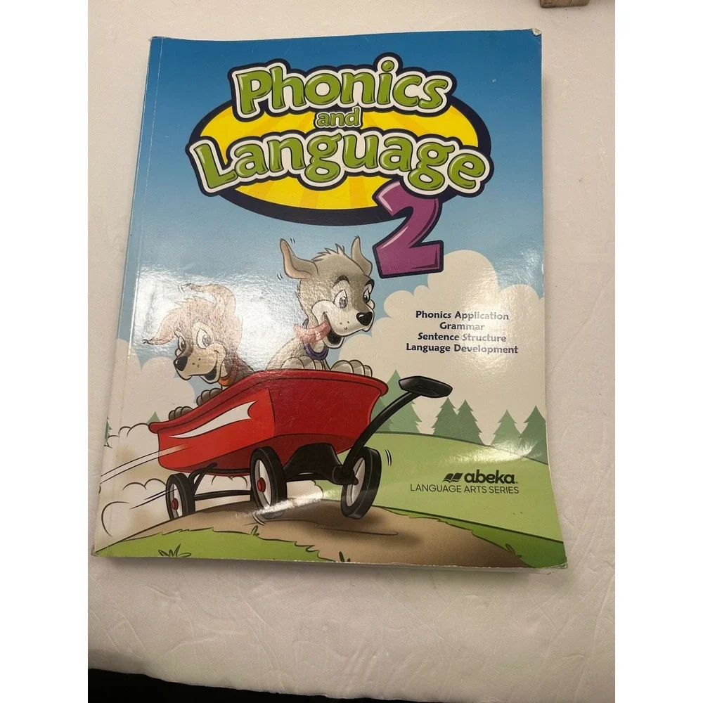 Abeka Phonics and Language 2 Textbook Workbook 2017 Language Arts Grade 2